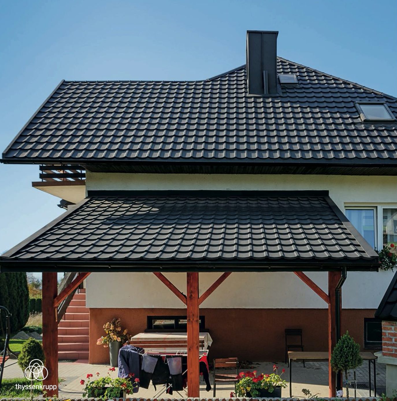 metal roof tiles